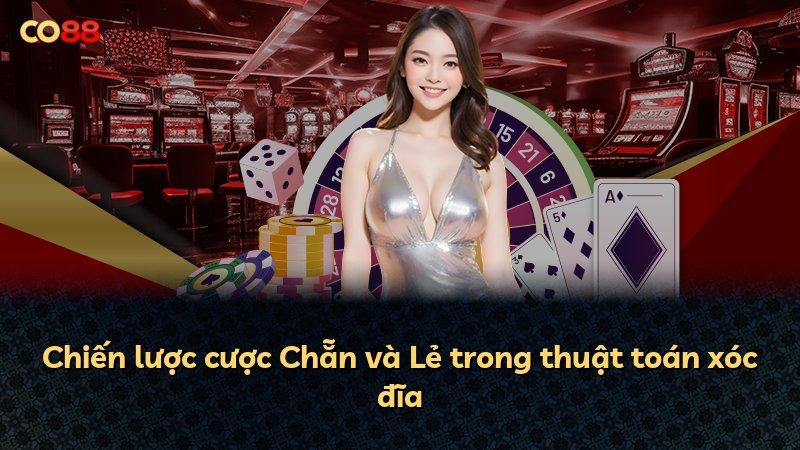 Chiến lược cược Chẵn và Lẻ trong thuật toán xóc đĩa