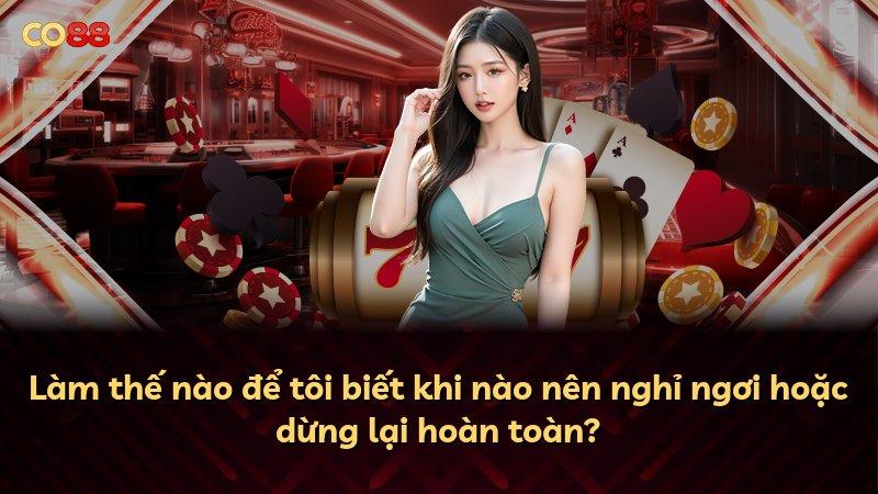 Làm thế nào để tôi biết khi nào nên nghỉ ngơi hoặc dừng lại hoàn toàn?