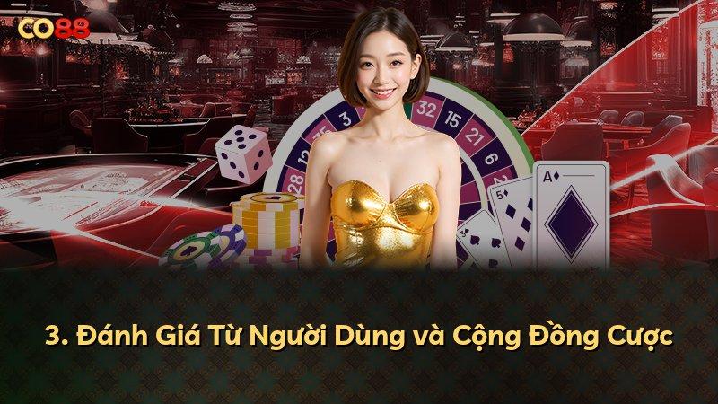 3. Đánh Giá Từ Người Dùng và Cộng Đồng Cược