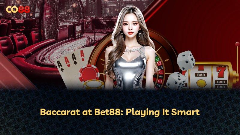Baccarat at Bet88: Playing It Smart