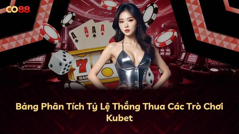 Bảng Phân Tích Tỷ Lệ Thắng Thua Các Trò Chơi Kubet