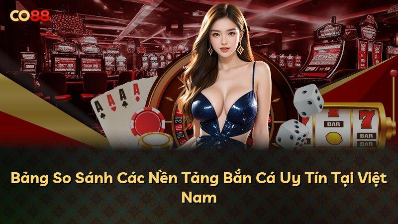 Bảng So Sánh Các Nền Tảng Bắn Cá Uy Tín Tại Việt Nam