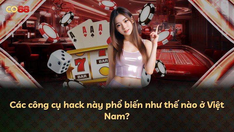 Các công cụ hack này phổ biến như thế nào ở Việt Nam?