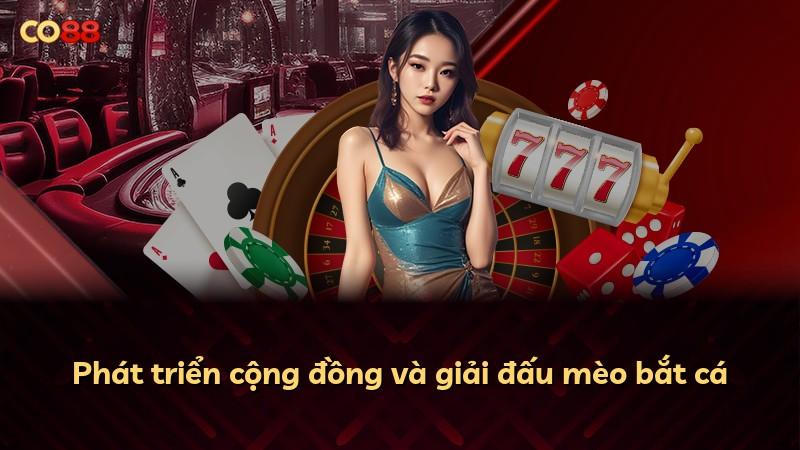 Phát triển cộng đồng và giải đấu mèo bắt cá