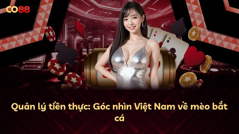 Quản lý tiền thực: Góc nhìn Việt Nam về mèo bắt cá